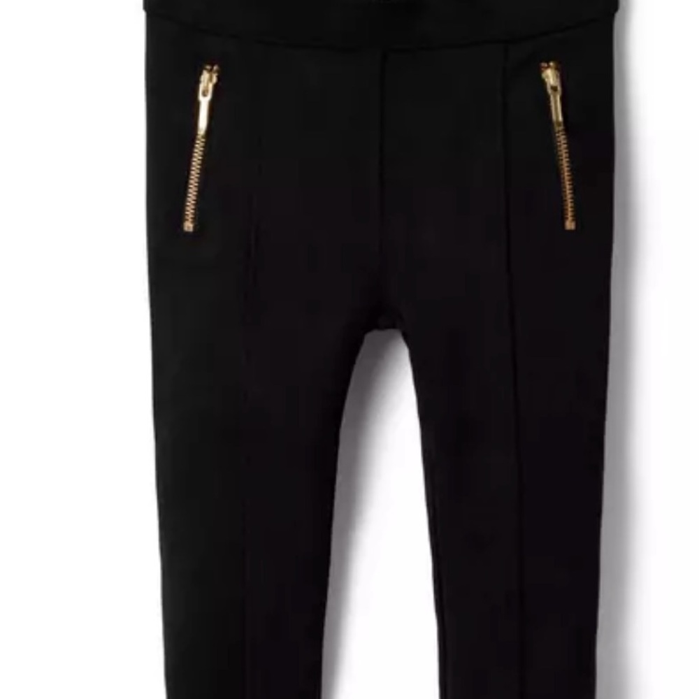 NWT Janie and Jack faux suede leggings 3T